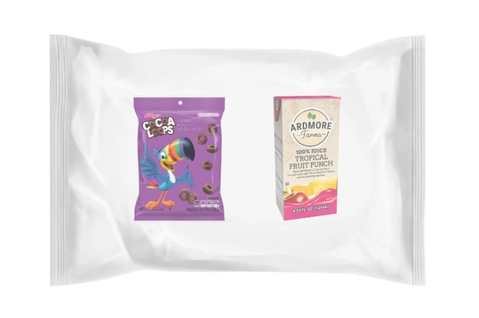 Cocoa Loops Cereal Pouch Kit Breakfast Champs™