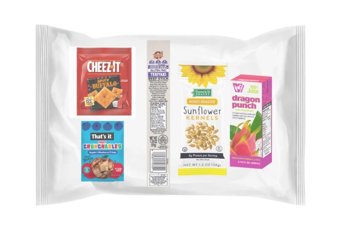 Lunch Champs™ Spicy Buffalo Cheez-It &amp; Teriyaki Kit