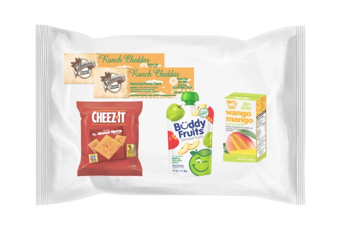 Supper Champs Cheez-It, Cheddar &amp; Fruit Kit