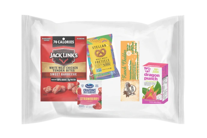 Supper Champs Jack Links Sweet BBQ Chicken, Pretzel &amp; Cheddar Kit